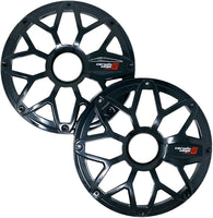 Cerwin Vega SM65FBB RPM Stroker 6.5" Flush Mount Speaker Grill, Black Pair, Steel With Powder Coating