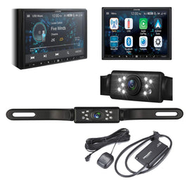 Alpine ILX-W670 7" Digital Multimedia Receiver & License Plate Camera & SiriusXM Tuner