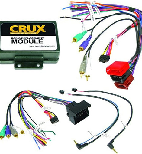 Crux SWRAD-55  Radio Replacement w/ SWC Retention for Audi Vehicles