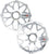 Cerwin Vega SM8FGW RPM Stroker 8" Flush Mount Speaker Grill, White/Stainless Pair