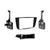 Metra 99-8260B Single/Double-DIN Car Stereo Dash Kit Compatible Fits Toyota Highlander 2001-2007 (with NAV)