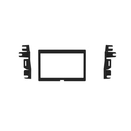 Metra 99-8731 Single-DIN Car Stereo Dash Kit - Compatible Fits for Mercedes Sprinter 19-Up (excluding touchscreen radio models)