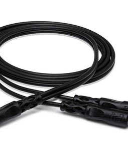 Hosa CYP-105, 1/4" TS Male to Dual 1/4" TS Male Y Cable - 5 Feet