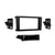 Metra 99-9604B Single/Double-DIN Car Stereo Dash Kit - Compatible Fits for Porsche Cayenne 2003-2010