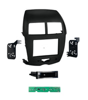 Metra 99-7014B Single/Double DIN Dash Installation Kit - Compatible Fits for Mitsubishi Outlander Sport 2011-2014