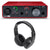Focusrite SCARLETT SOLO 4th Gen 192kHz USB Audio Interface + Headphones