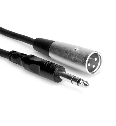 Hosa STX-110M Balanced Interconnect Cable 1/4 in TRS to XLR3M – 10 Feet