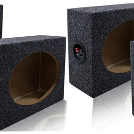 4x Style 6 x 9 Inch Car Audio Speaker Box Enclosures, 4 Speakers