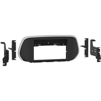 Metra 99-7396 L Shaped Single DIN 2" or Double DIN 4" Car Stereo Dash Kit - Compatible Fits for Hyundai Santa Fe 2019-2020