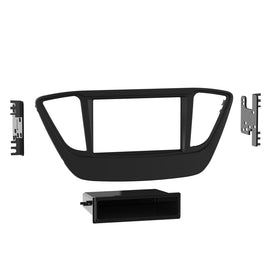 Metra 99-7393B Single-DIN Car Stereo Dash Kit - Compatible Fits for Hyundai Accent 2018-2022