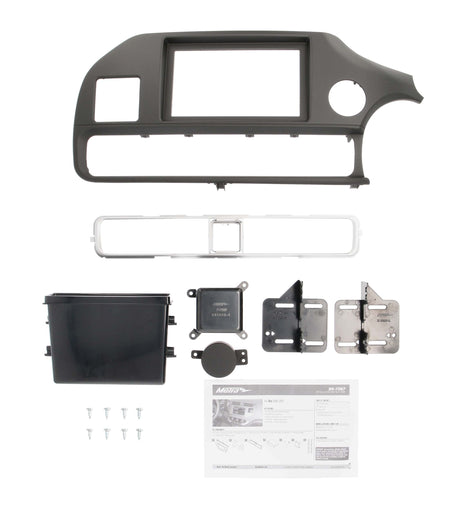 Metra 99-7367B Single or Double-DIN Car Stereo Dash Kit - Compatible Fits for Kia Rio 2016-2017
