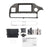 Metra 99-7367B Single or Double-DIN Car Stereo Dash Kit - Compatible Fits for Kia Rio 2016-2017