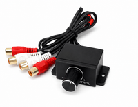 Absolute RSW250 Universal Remote Amplifier Audio & Bass Level Controller RCA In/Out with Dash Mount Bracket