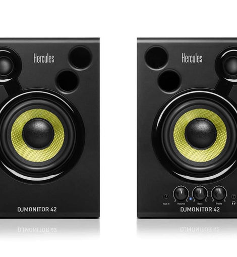 Hercules DJ MONITOR 42 High Quality Active Monitoring Speakers