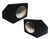2 6 X 9 Box Enclosures Speaker 6X9" Angled/Wedge