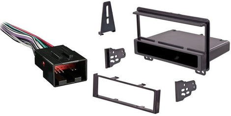 Fits Ford Explorer 2002-2003 Single DIN Stereo Harness Radio Install Dash Kit