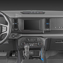 Metra 107-FD2 Double-DIN Car Stereo Dash Kits - Compatible Fits for Ford Bronco 2021-2023 (With Factory 8” Screen)