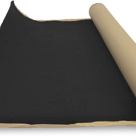 MR DJ MACA10BK 4' x 10' Self-Adhesive Underfelt Carpet Liner for Subwoofer Boxes Speaker Enclosures Car Trunks