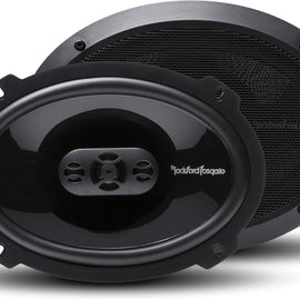 Rockford Fosgate P1694 Car Speaker 300W Peak, 150W RMS 6x9" 4-Way Punch Series Full Range Coaxial Speakers