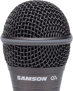 Samson Q7x Professional Dynamic Vocal Microphone (SAQ7X), Black