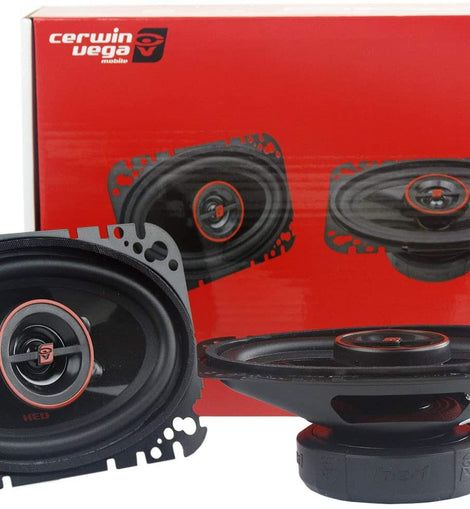 CERWIN-VEGA MOBILE H746 HED(R) Series 2-Way Coaxial Speakers (4