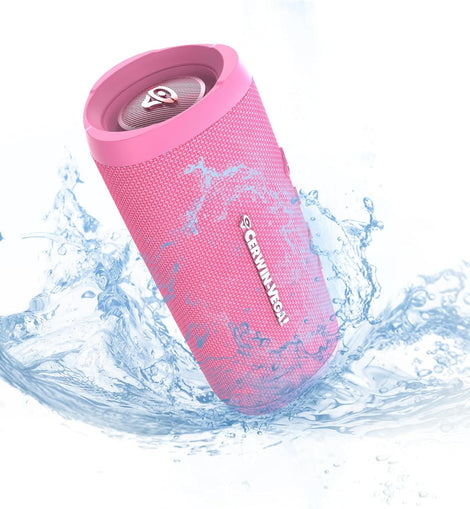 Cerwin Vega VMPNK Vega Mini Pink Portable Compact Powerhouse Bluetooth Speaker