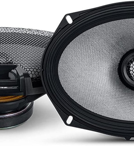 Alpine R2-S69 6x9 Inch Car Speaker 600W R-Series Coaxial 2-Way Speakers