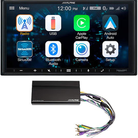 ALPINE iLX-W670 7" Digital Media Bluetooth Carplay Receiver + KTA-450 Power Pack