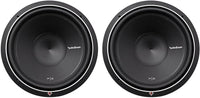 (2) Rockford Fosgate Punch P2D4-15 800 Watt RMS 15" Car Audio Subwoofers Subs