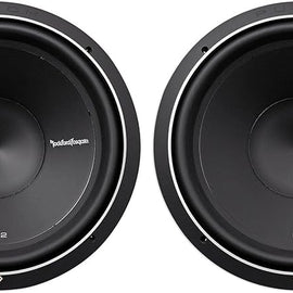 (2) Rockford Fosgate Punch P2D4-15 800 Watt RMS 15" Car Audio Subwoofers Subs