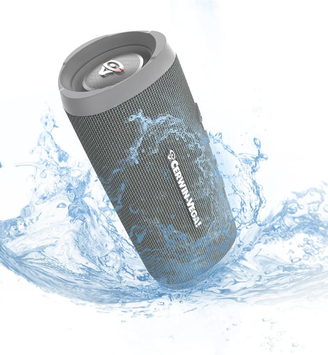 Cerwin Vega VMGRY Vega Mini Gray Portable Compact Powerhouse Bluetooth Speaker