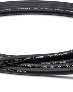 Hosa CMK-075AU Neutrik XLR3F to XLR3M Edge Microphone Cable, 75 feet