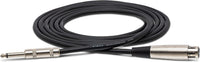 Hosa MCH-110 Microphone Cable XLR Female to 1/4" TS Male 10 foot