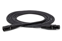HOSA HMIC-050 Pro Microphone Cables REAN XLR3F to XLRM - (50 Feet) (Black)