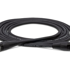 HOSA HMIC-050 Pro Microphone Cables REAN XLR3F to XLRM - (50 Feet) (Black)