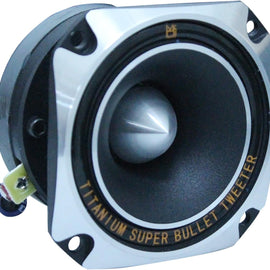 Mr. Dj HDT700S 3.5-Inch Titanium Bullet Tweeter w/ 10 Ounce Ferrite Magnet Chrom