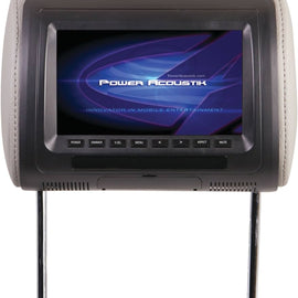 Power Acoustik H-71CC Universal Replacement Headrest Monitor w/ 7” LCD