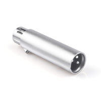 MR DJ AXLRMF 3-Pin XLR Male to 3-Pin XLR Female Audio Microphone Cable Extension Adapter Connector