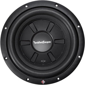 2 Rockford Fosgate Prime R2SD4-10 + 2 Single Sealed Boxes <br/>prime stage  400W Max (200W RMS) 10" shallow mount dual 4-ohm voice coils subwoofer + 2 Single Sealed Boxes