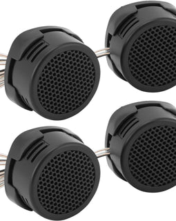 2PAIR Absolute TW-500 500WATT High Efficiency Dome Tweeter w/ Built-in Crossover