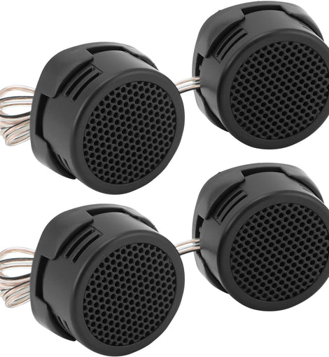 2PAIR Absolute TW-500 500WATT High Efficiency Dome Tweeter w/ Built-in Crossover