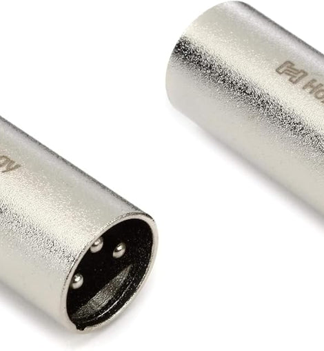2 Hosa GXX-144 XLR Male to XLR Male Coupler