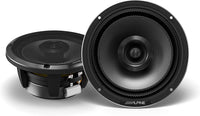 Alpine HDZ-65 600W Status Hi-Res 6.5” (16.5cm) 2-way Coaxial Speakers