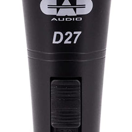 CAD Audio D27 SuperCardioid Dynamic Microphone with On/Off Switch