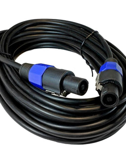 2 MR DJ CSMSM25 25 Feet Speakon Male to Speakon Male Speaker Cable