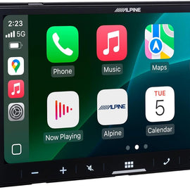 Alpine iLX-W770 Multimedia Receiver Wireless CarPlay & Android + DM-65C-G 6.5" Component & DM-65-G 6.5" Coaxial Bundle