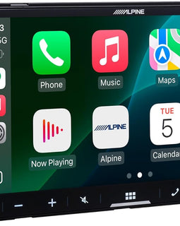 Alpine iLX-W770 Receiver Wireless CarPlay & Android Auto + 2 Pair DM-65C-G 6.5" Component