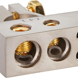 9 American Terminal ABTC300P 0/2/4/6/8 AWG Single Positive Power Battery Terminal Connectors Chrome