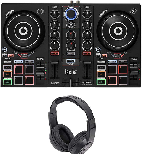 Hercules DJControl Inpulse 200 Controller + Headphone