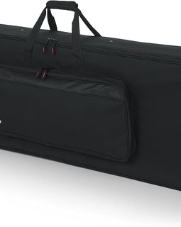 Gator Cases GK-76 Lightweight Keyboard Case with Pull Handle and Wheels; Fits 76-Note Keyboards